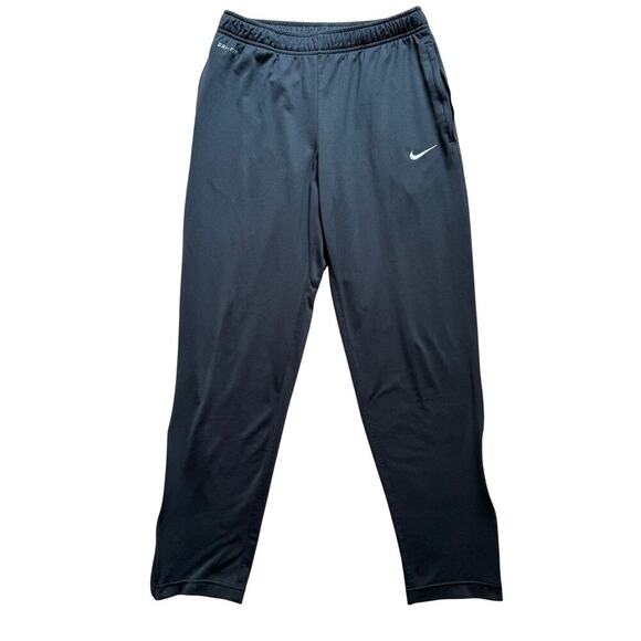 Nike Dri-Fit Men's Pants Joggers Running Pants Charcoal Gray Size S - Picture 1 of 8